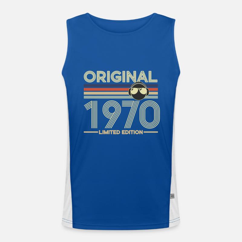 1970 Men's Functional Contrast Tank Top 