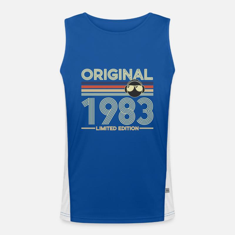 1983 Men's Functional Contrast Tank Top 