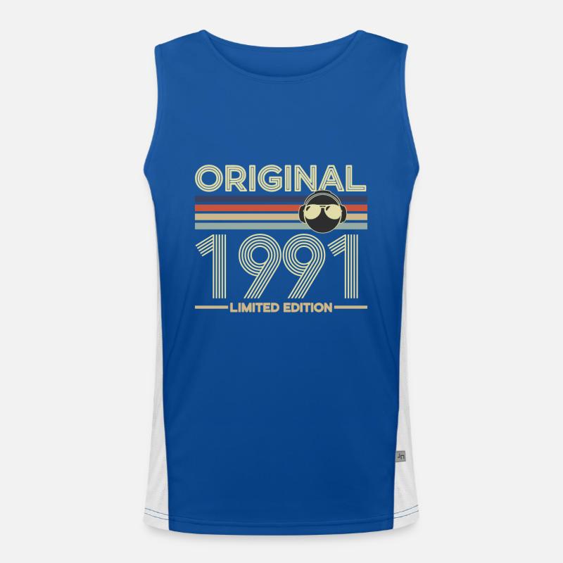1991 Débardeur respirant contrasté Homme 