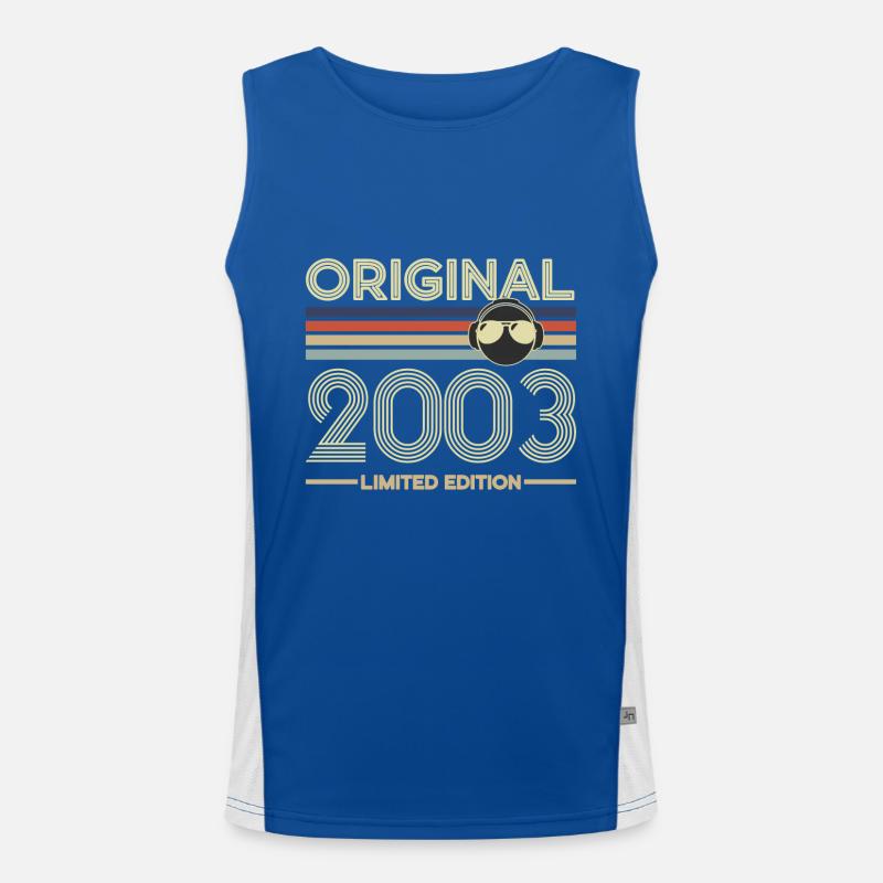 2003 Men's Functional Contrast Tank Top 