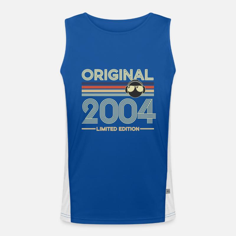 2004 Men's Functional Contrast Tank Top 