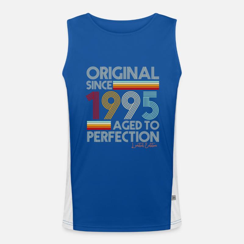 1995 Funktionelles Kontrast-Tank Top für Männer 