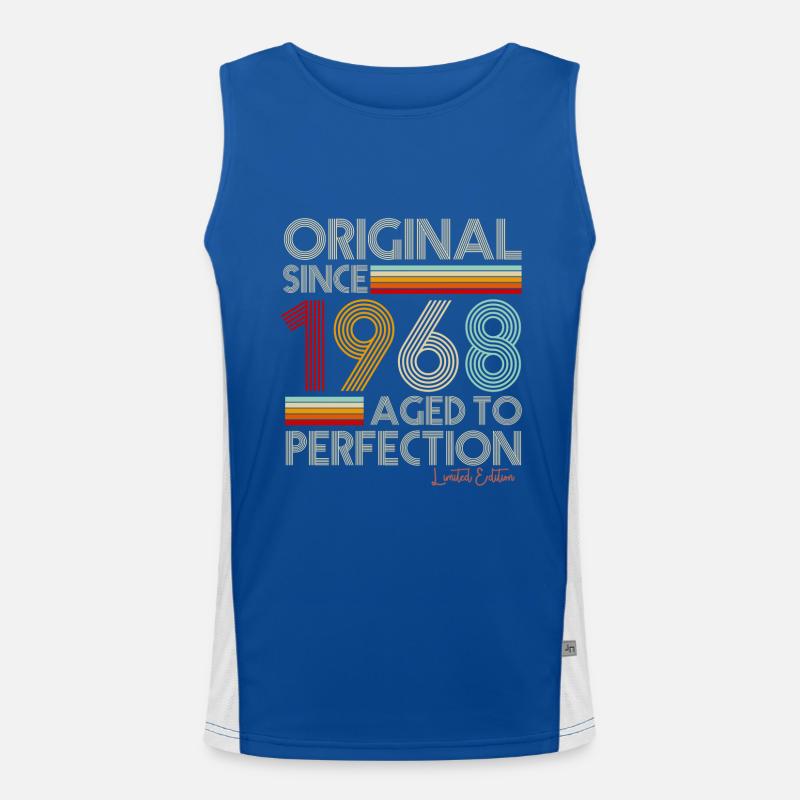 1968 Men's Functional Contrast Tank Top 