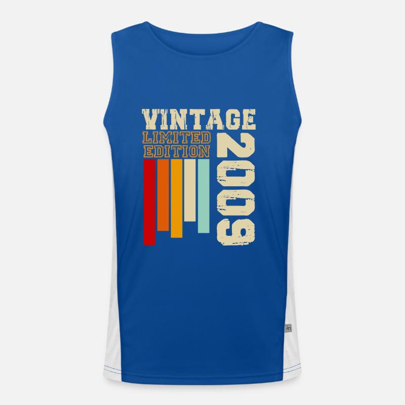 2009 Débardeur respirant contrasté Homme 