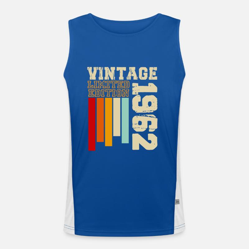 1962 Men's Functional Contrast Tank Top 