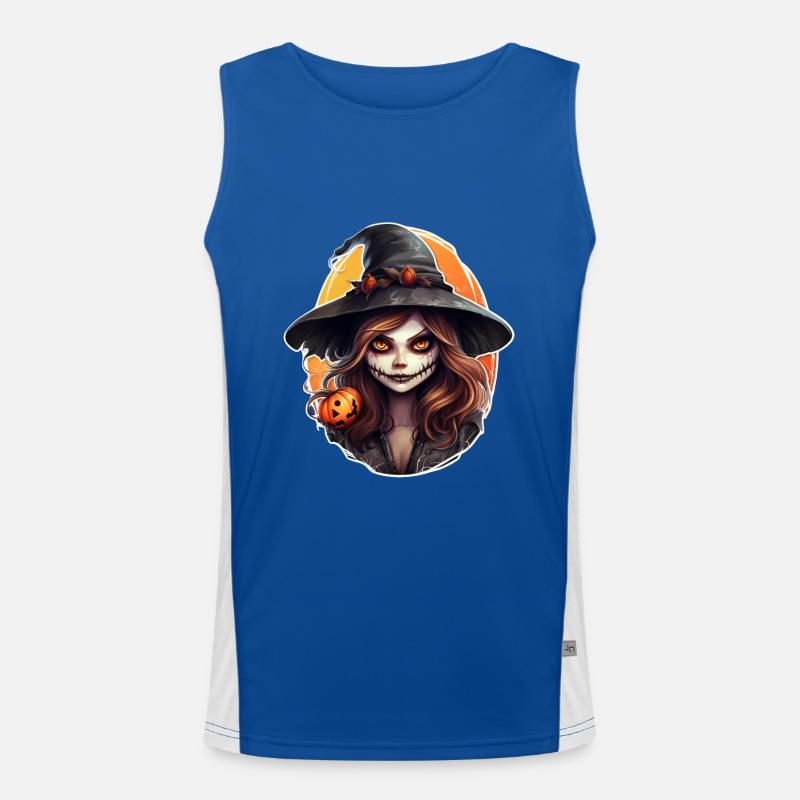 Witch Men's Functional Contrast Tank Top 