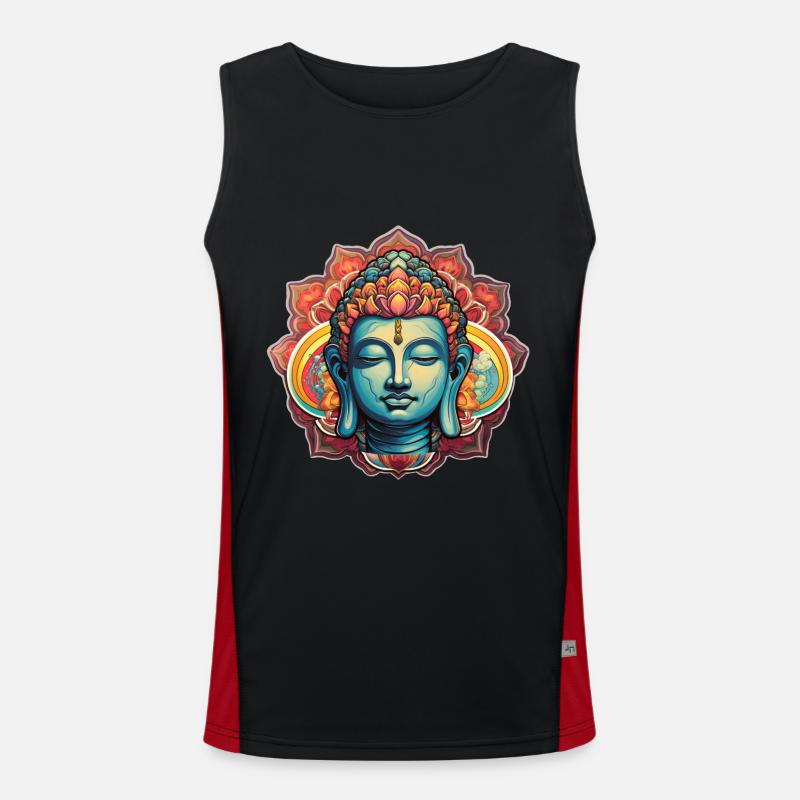 InnerPeaceWear Funktionelles Kontrast-Tank Top für Männer 