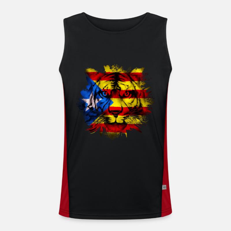 Catalogne Débardeur respirant contrasté Homme 