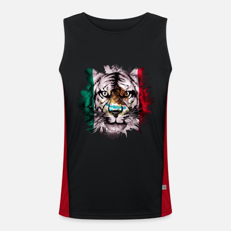 Mexico Men's Functional Contrast Tank Top 