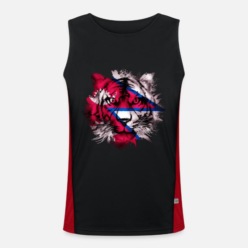 Nepal Men's Functional Contrast Tank Top 