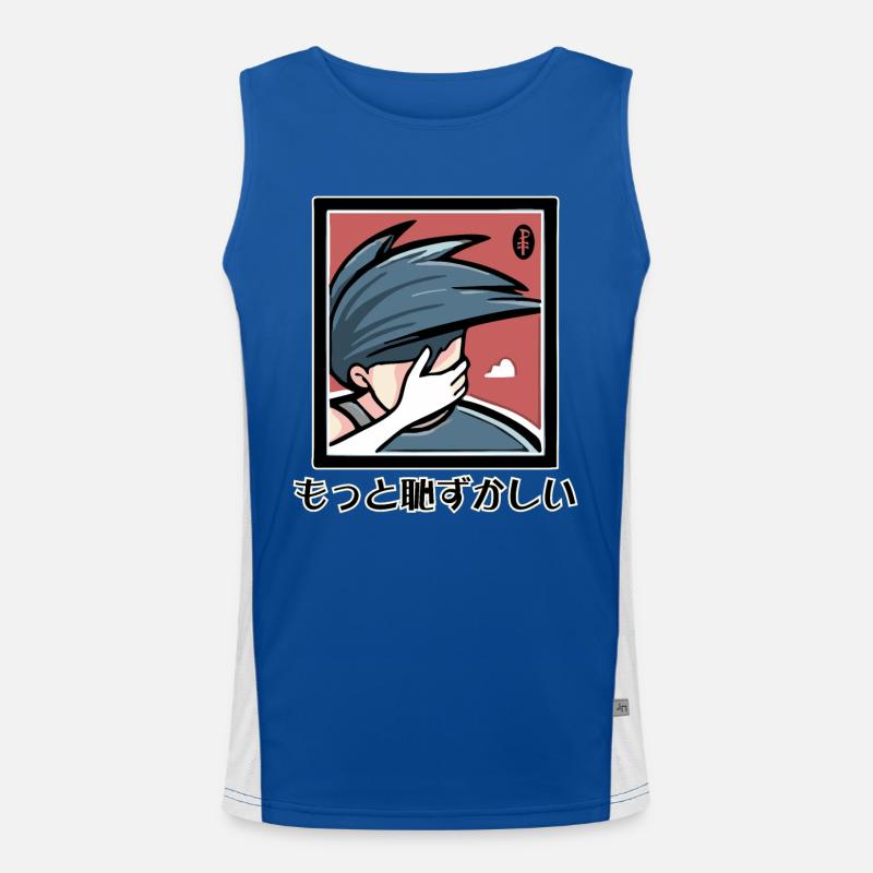 Anime Tarot: もっと恥ずかしい, The Embarrassing Men's Functional Contrast Tank Top 