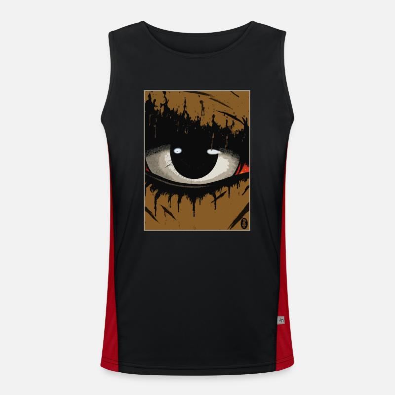 A woman's all-seeing eye Men's Functional Contrast Tank Top 