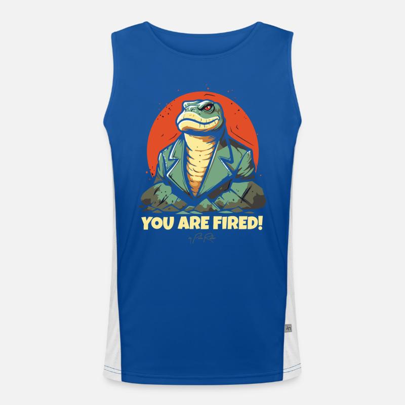 PDG Lizard, vous êtes viré Débardeur respirant contrasté Homme 