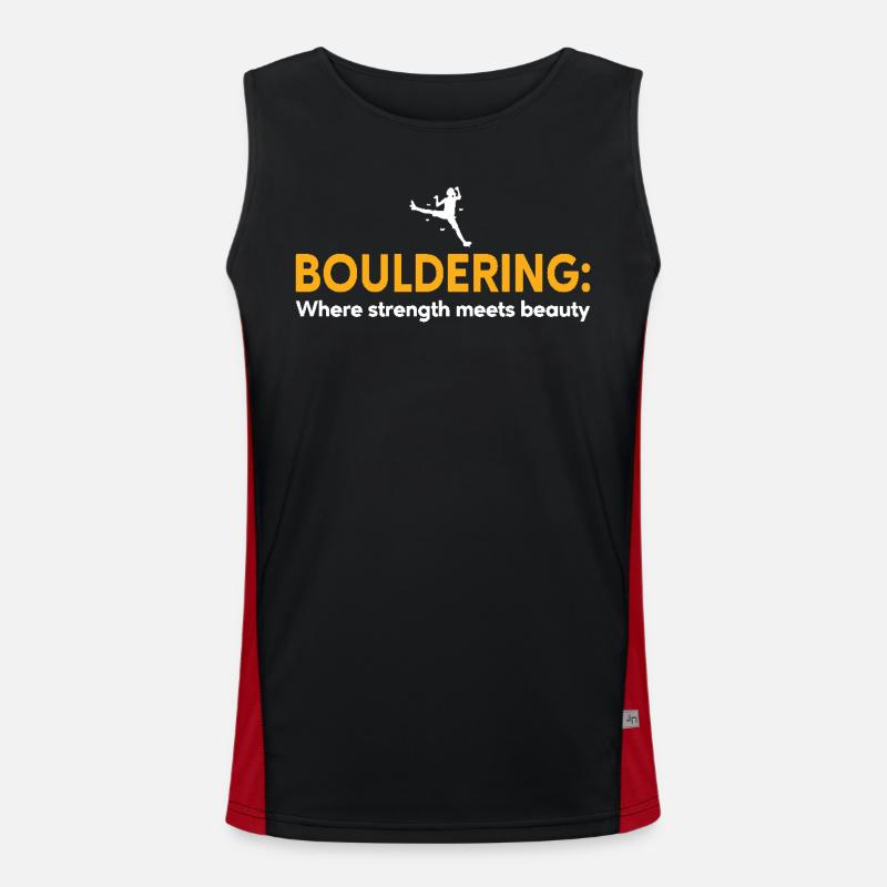 Bloc Force Beauté Bloc Débardeur respirant contrasté Homme 