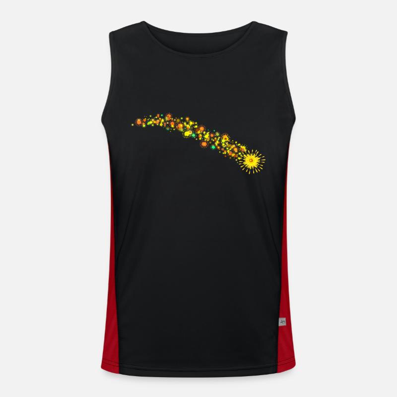 Shooting star extreme Men's Functional Contrast Tank Top 