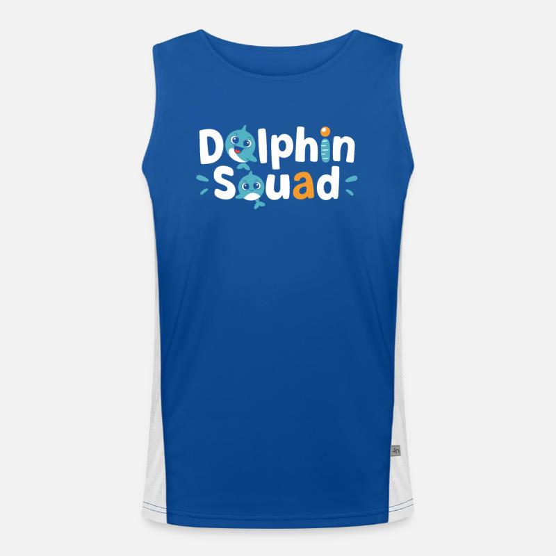 Dolphin Group Design Dolphin Squad Men's Functional Contrast Tank Top 