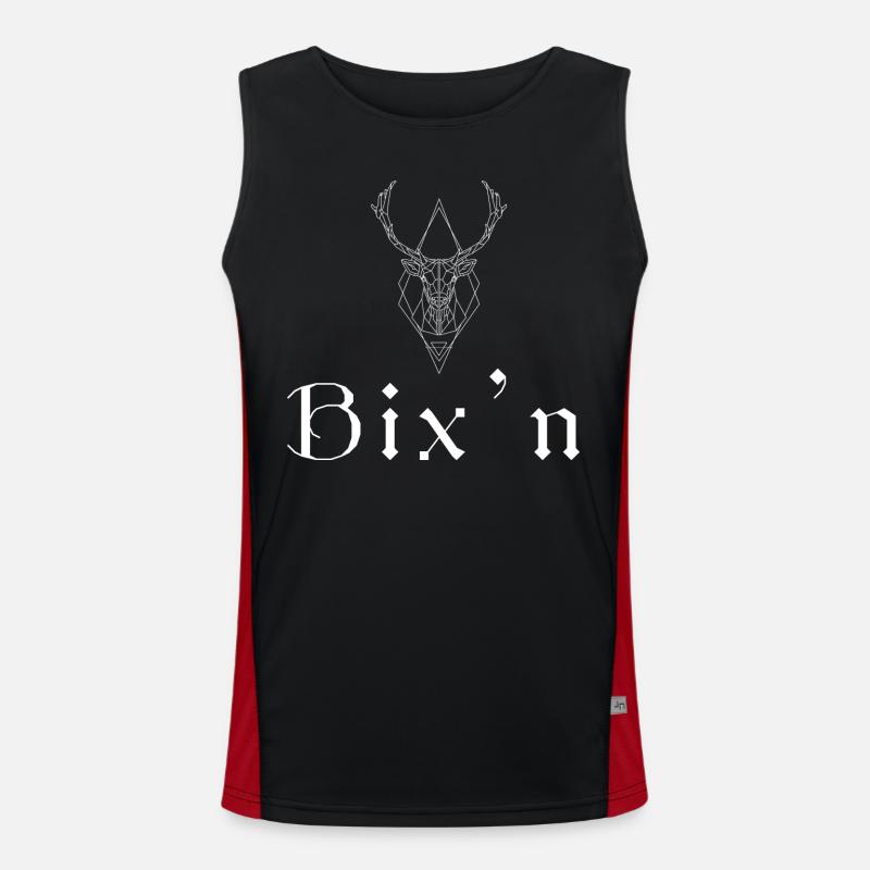 Bix'n Funktionelles Kontrast-Tank Top für Männer 