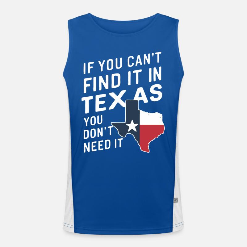 Texas State Texans Texas Men's Functional Contrast Tank Top 