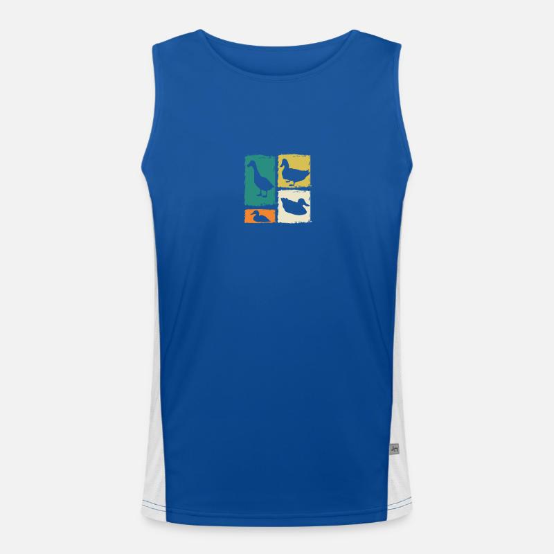 Ducks Men's Functional Contrast Tank Top 