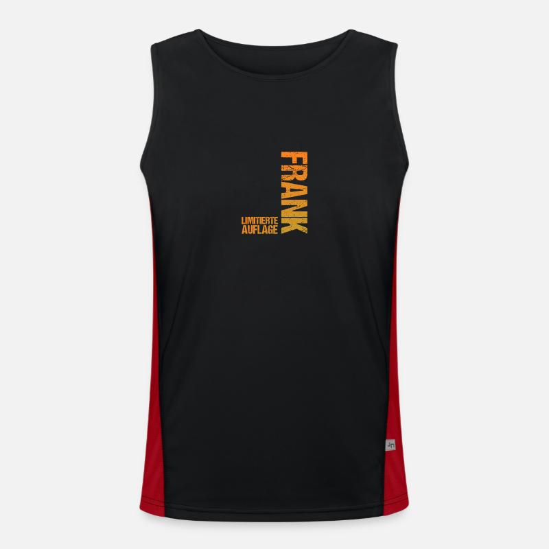 Frank Funktionelles Kontrast-Tank Top für Männer 