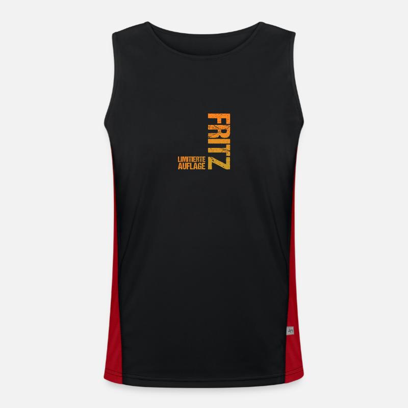 Fritz Funktionelles Kontrast-Tank Top für Männer 