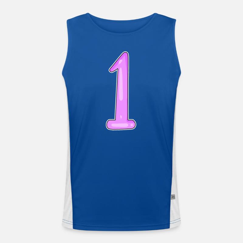 1 gewinner Funktionelles Kontrast-Tank Top für Männer 