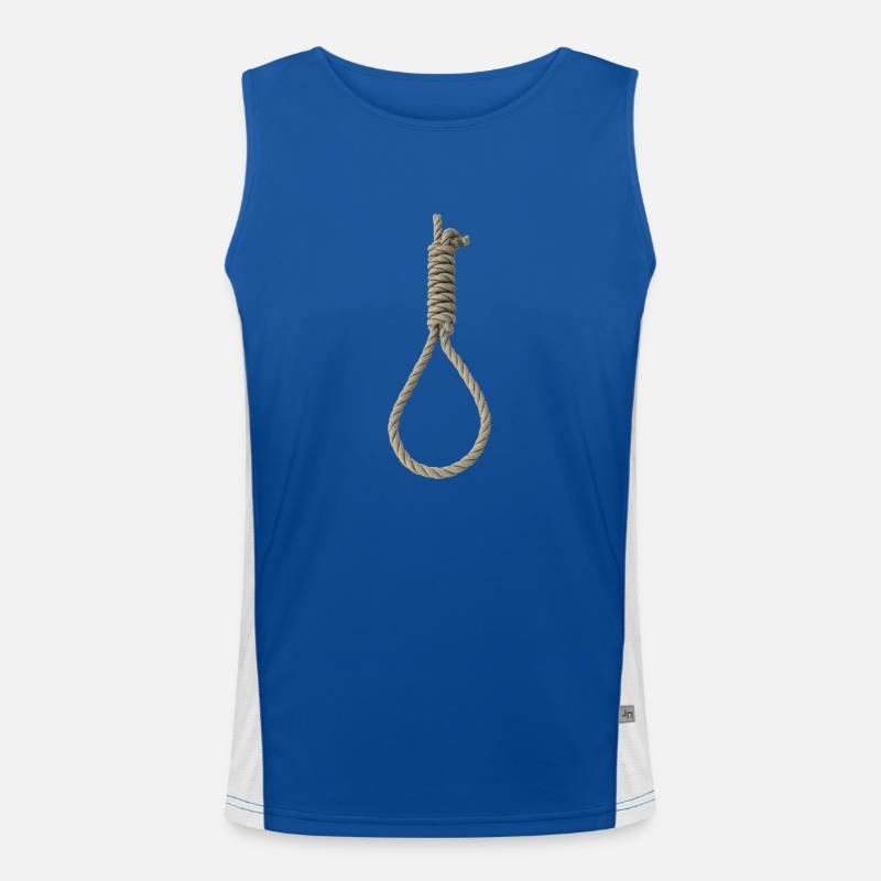 Noose - Sling - Gallows Men's Functional Contrast Tank Top 