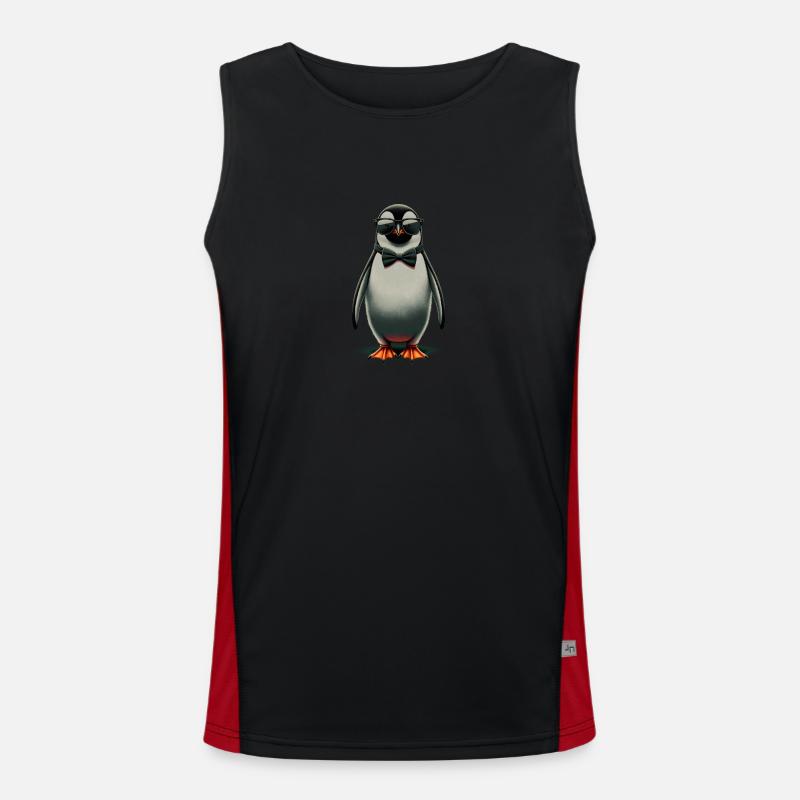 pinguin fun Débardeur respirant contrasté Homme 