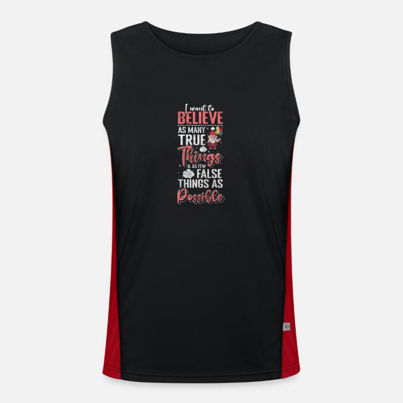 Gnom Märchen Kobold Funktionelles Kontrast-Tank Top für Männer 