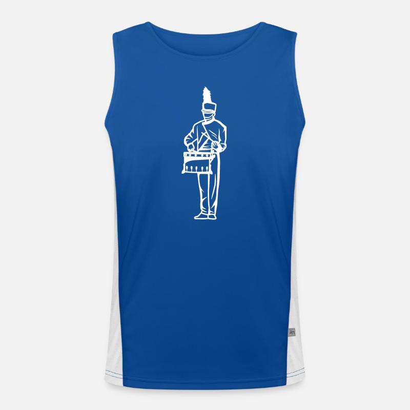 March Men's Functional Contrast Tank Top 