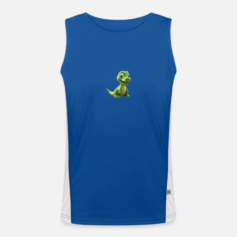 Tinysaure Funktionelles Kontrast-Tank Top für Männer 