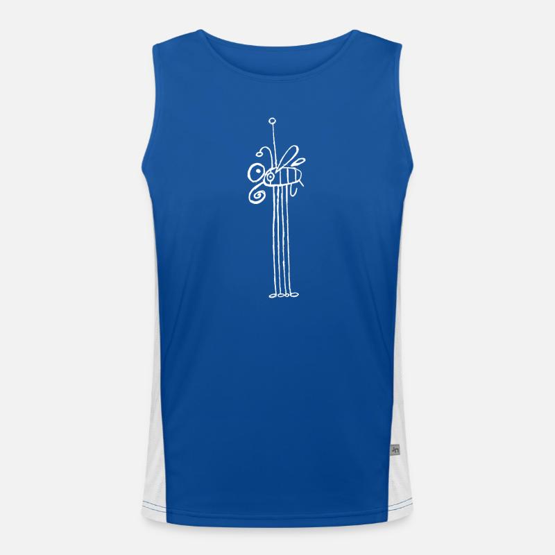 fly 2 Funktionelles Kontrast-Tank Top für Männer 