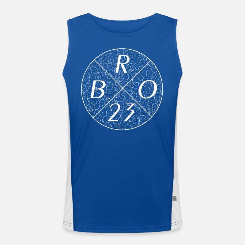 Bro 23 Funktionelles Kontrast-Tank Top für Männer 