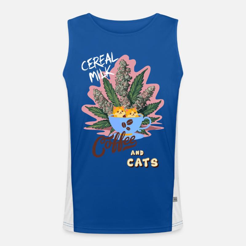 Cereal Milk C&C Funktionelles Kontrast-Tank Top für Männer 