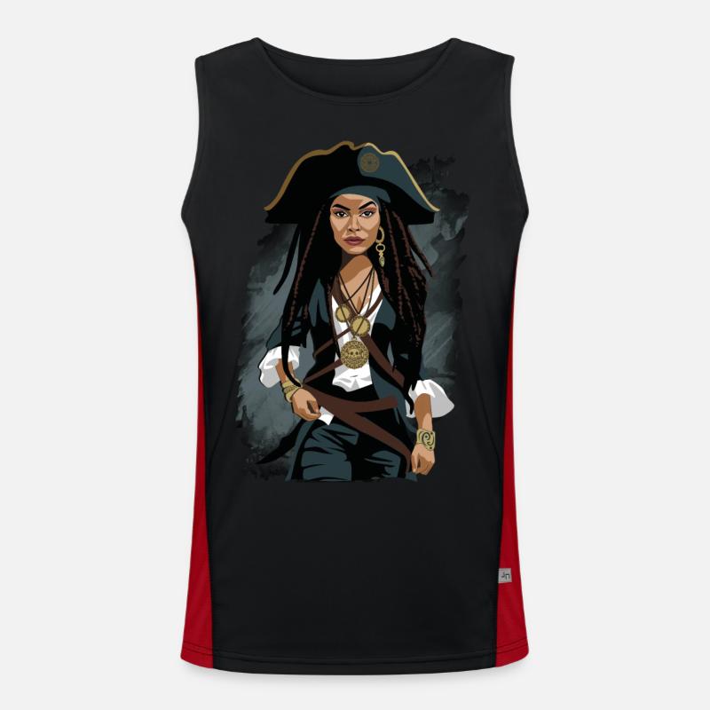 Sturm Funktionelles Kontrast-Tank Top für Männer 
