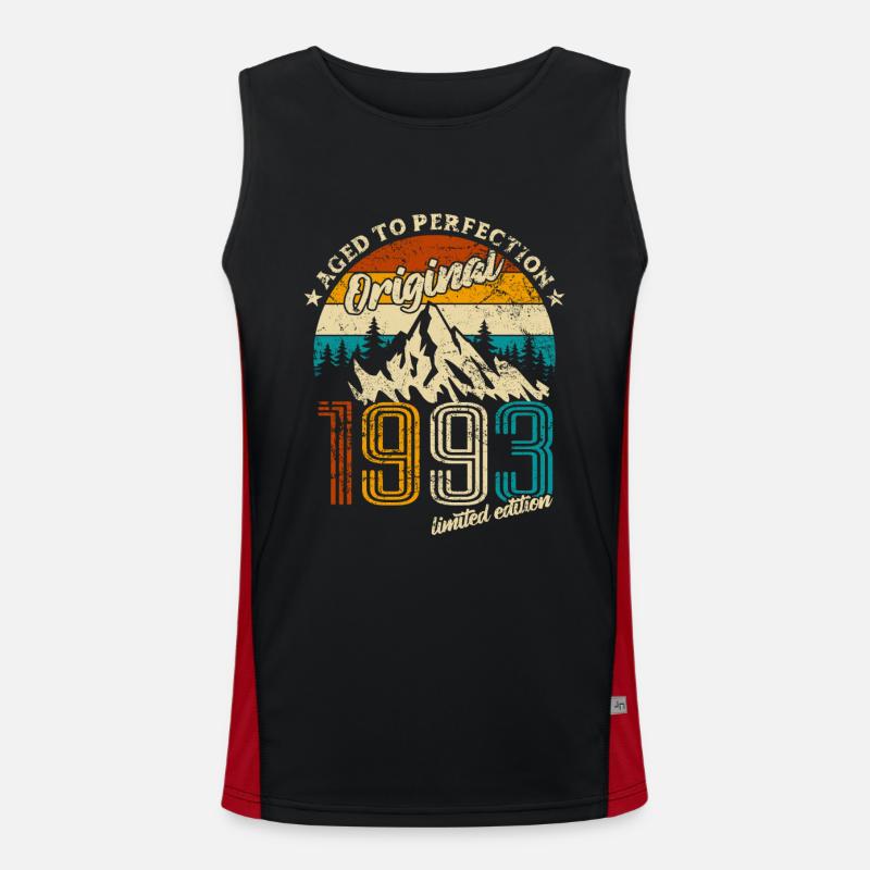 Original 1993 Limited Edition - Geschenk Funktionelles Kontrast-Tank Top für Männer 