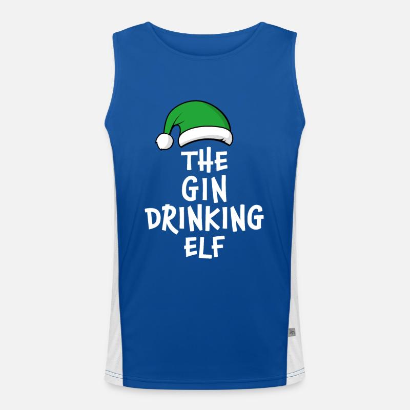 The Gin Drinking Elf Men's Functional Contrast Tank Top 