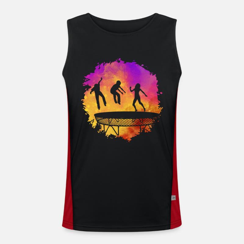 Trampoline Men's Functional Contrast Tank Top 