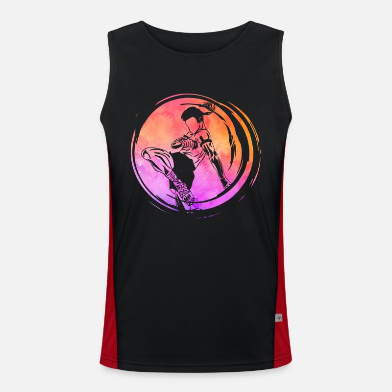 Muay Thai Funktionelles Kontrast-Tank Top für Männer 