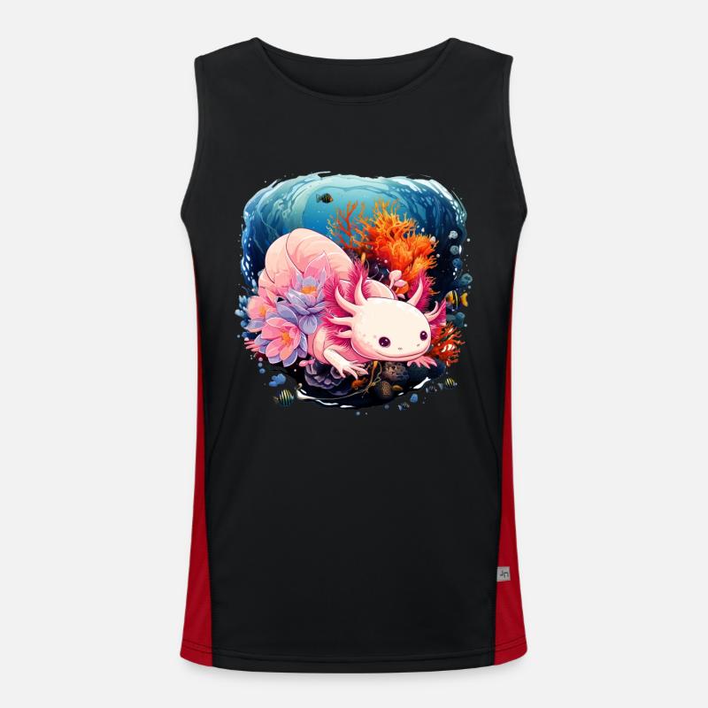 axolotl Débardeur respirant contrasté Homme 