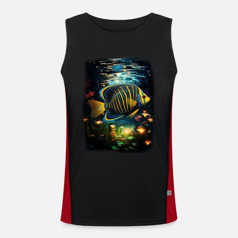 Angelfish Débardeur respirant contrasté Homme 