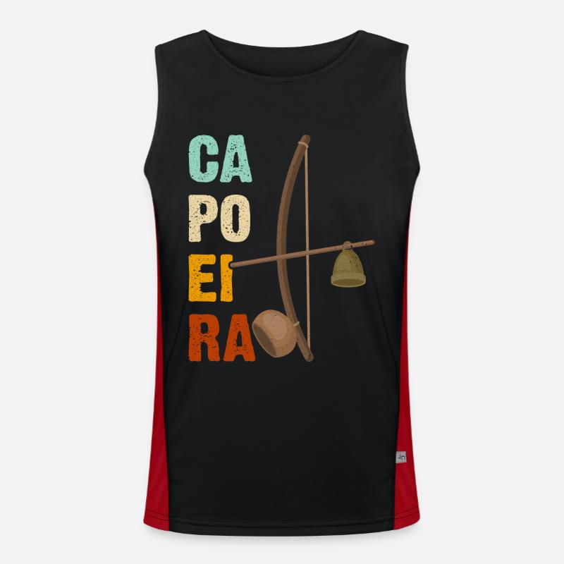 Capoeira Débardeur respirant contrasté Homme 