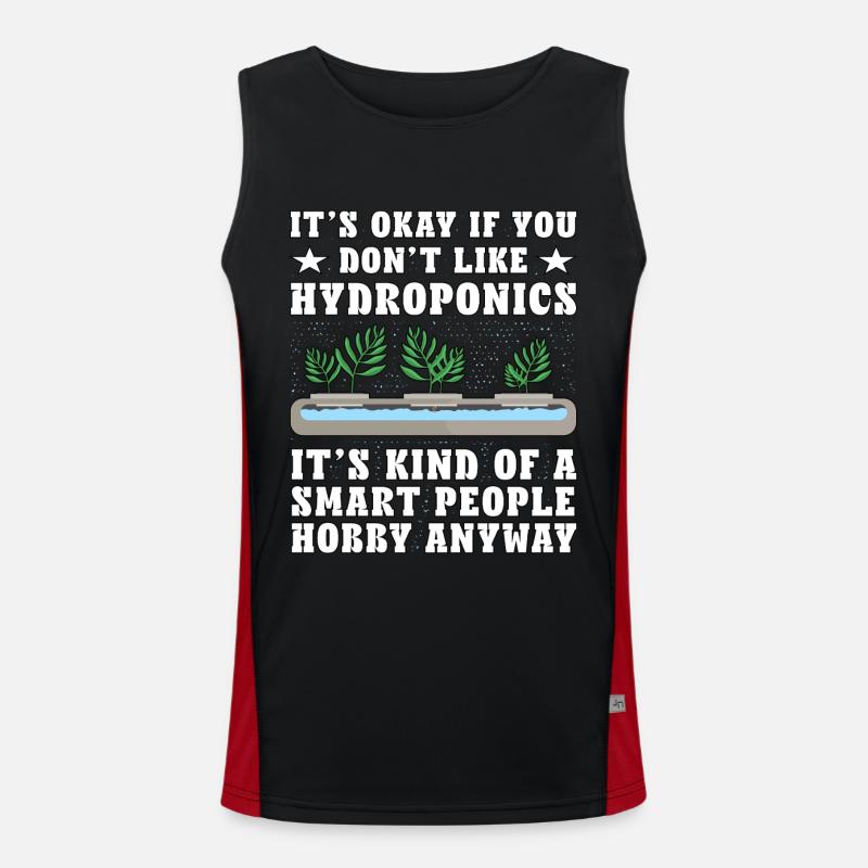 Hydroponics Men's Functional Contrast Tank Top 
