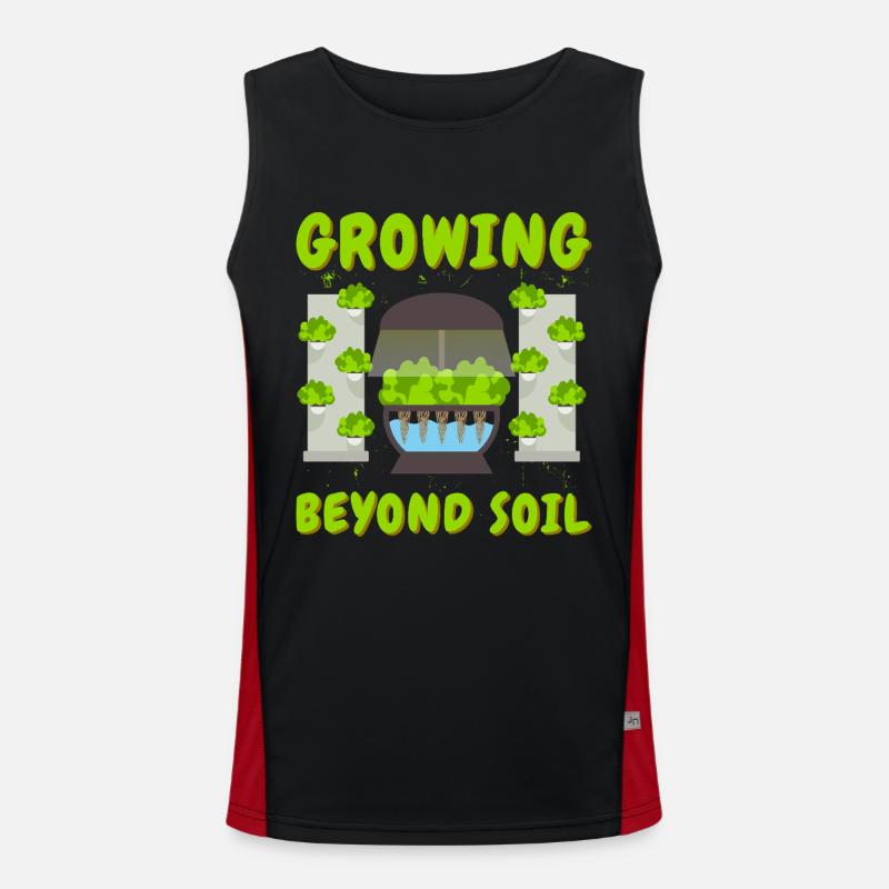 Growing Beyond Soil Men's Functional Contrast Tank Top 