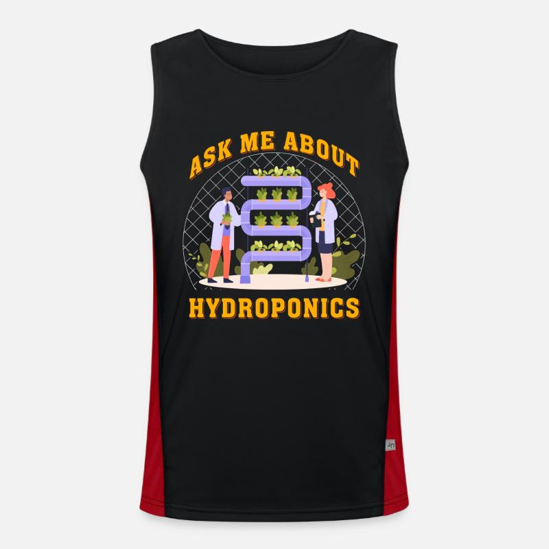 Ask me about Hydroponics Men's Functional Contrast Tank Top 
