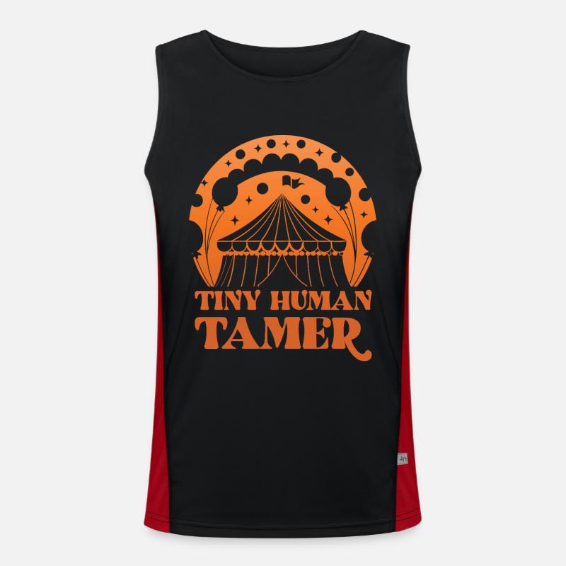 Tiny Human Tamer Men's Functional Contrast Tank Top 