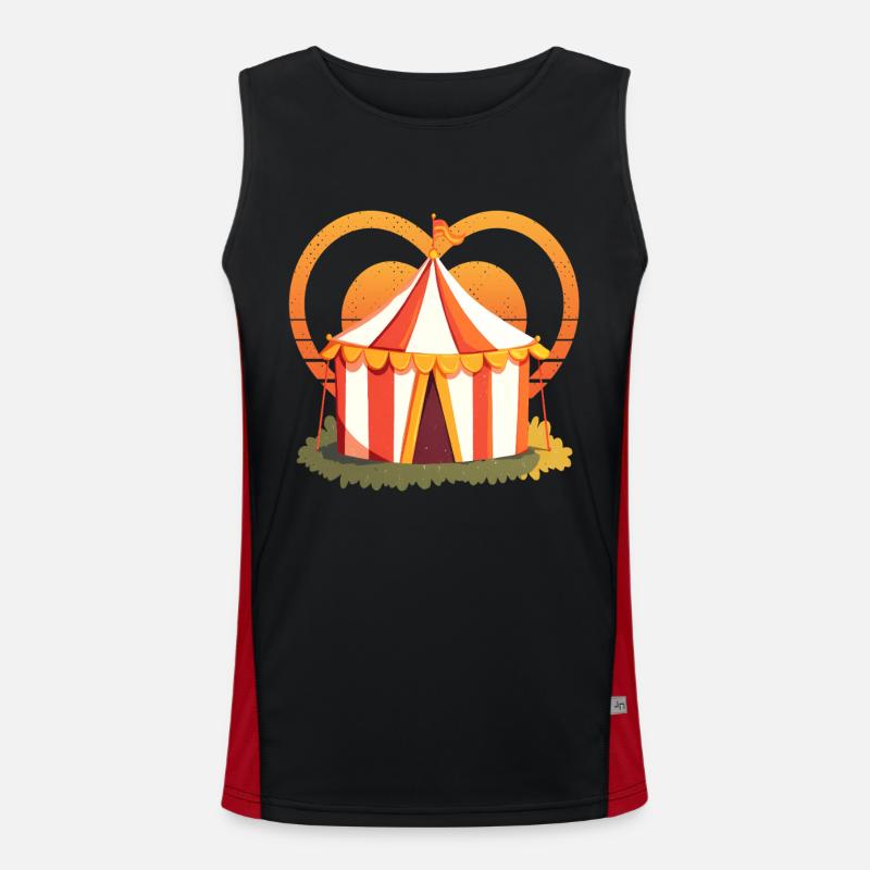 Circus Men's Functional Contrast Tank Top 