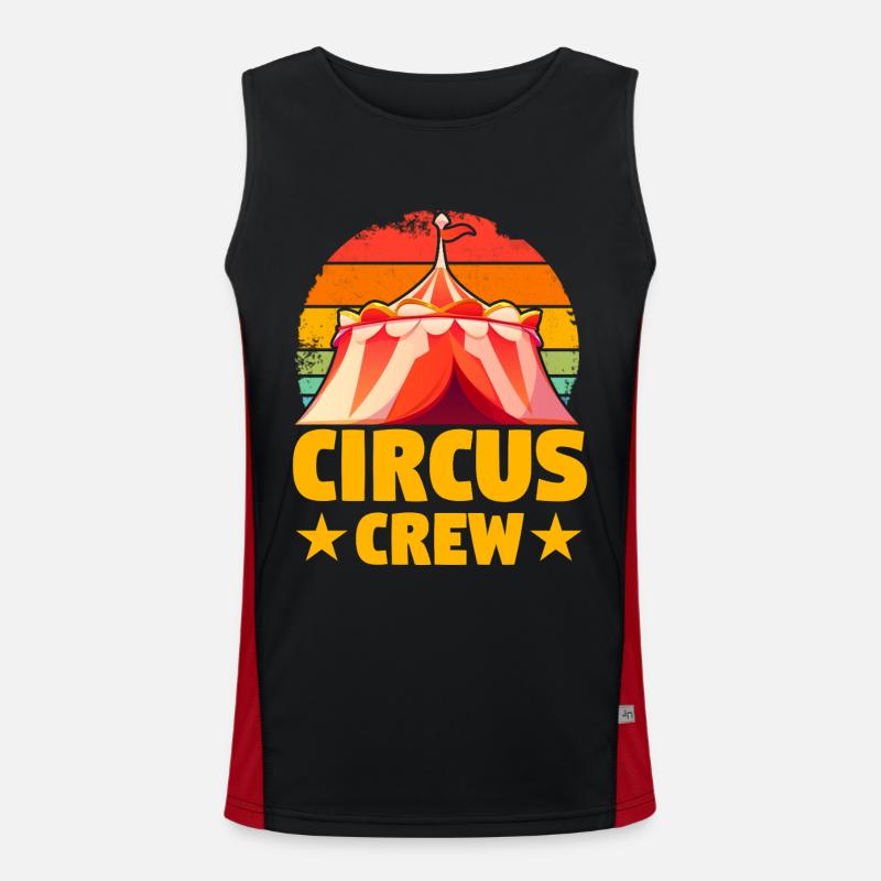 Circus Crew Men's Functional Contrast Tank Top 