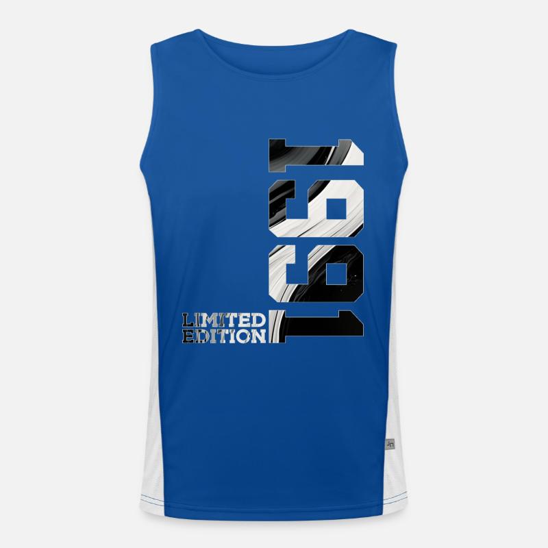 LIMITED EDITION 1991 35TH BIRTHDAY Men's Functional Contrast Tank Top 