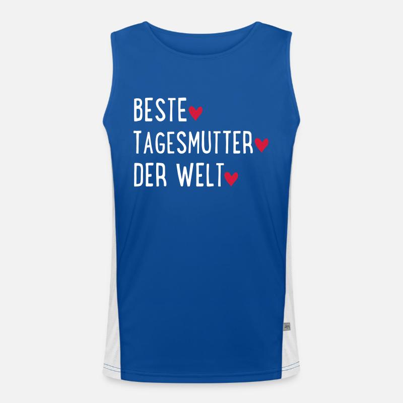 tagesmutter Funktionelles Kontrast-Tank Top für Männer 